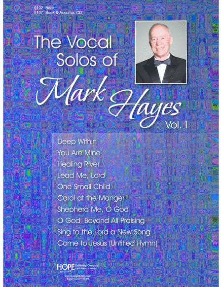 The Vocal Solos Of Mark Hayes, Vol. 1-Digital Version